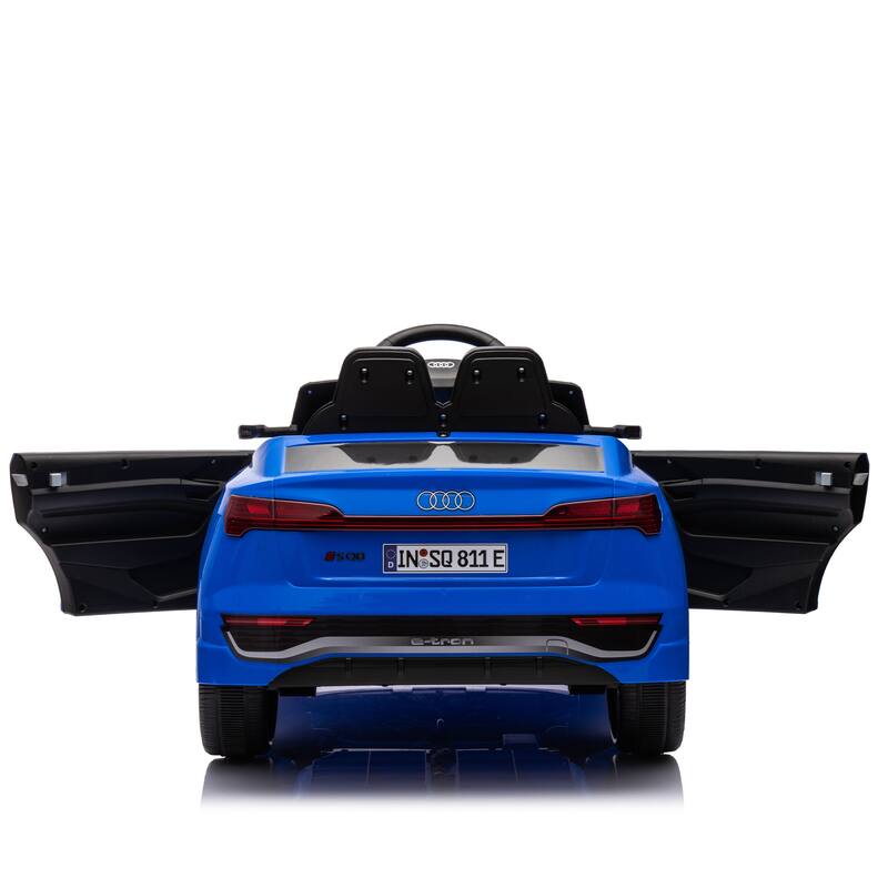 12V Kids Ride On Electric Car W/Parents Remote Control,Licensed Audi Sq8 For Kids,Volume Control,For Kids Aged 3-6.