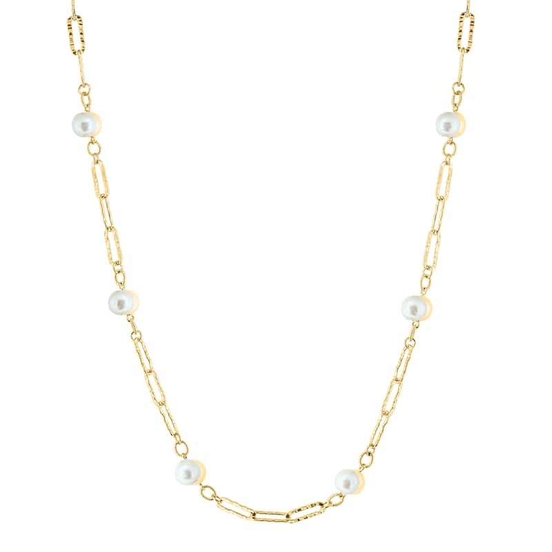 EFFY 925 Sterling Silver Fresh Water Pearl Necklace - 18 Inch