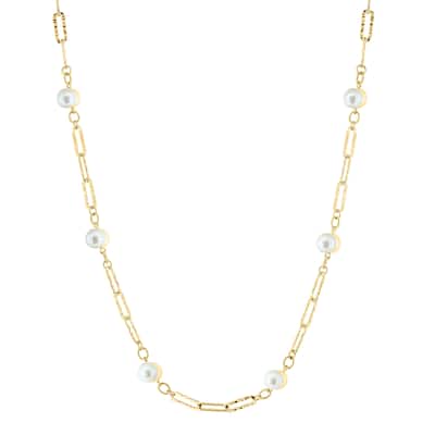 EFFY 925 Sterling Silver Fresh Water Pearl Necklace - 18 Inch
