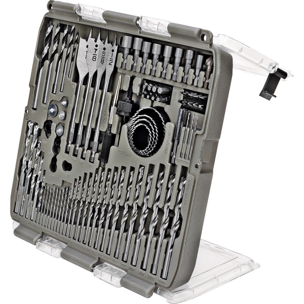 Trades Pro 90 Piece Drill Bit Set, Power Tool Accessory Kit, 835113