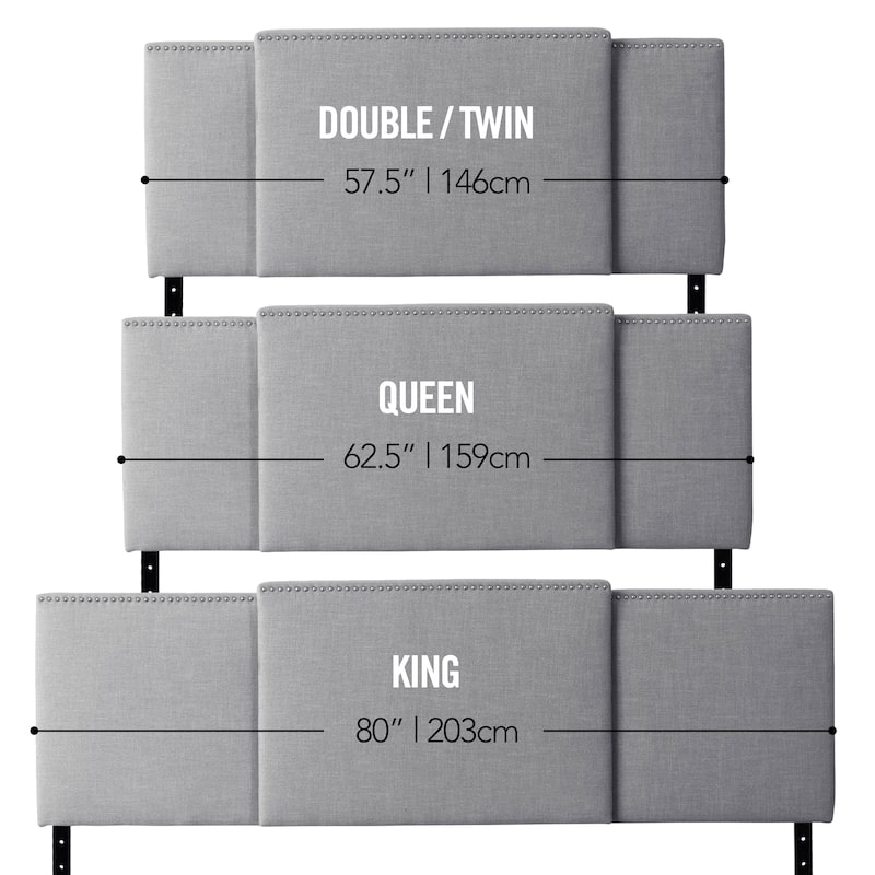 Mia 3-in-1 Expandable Adjustable Headboard