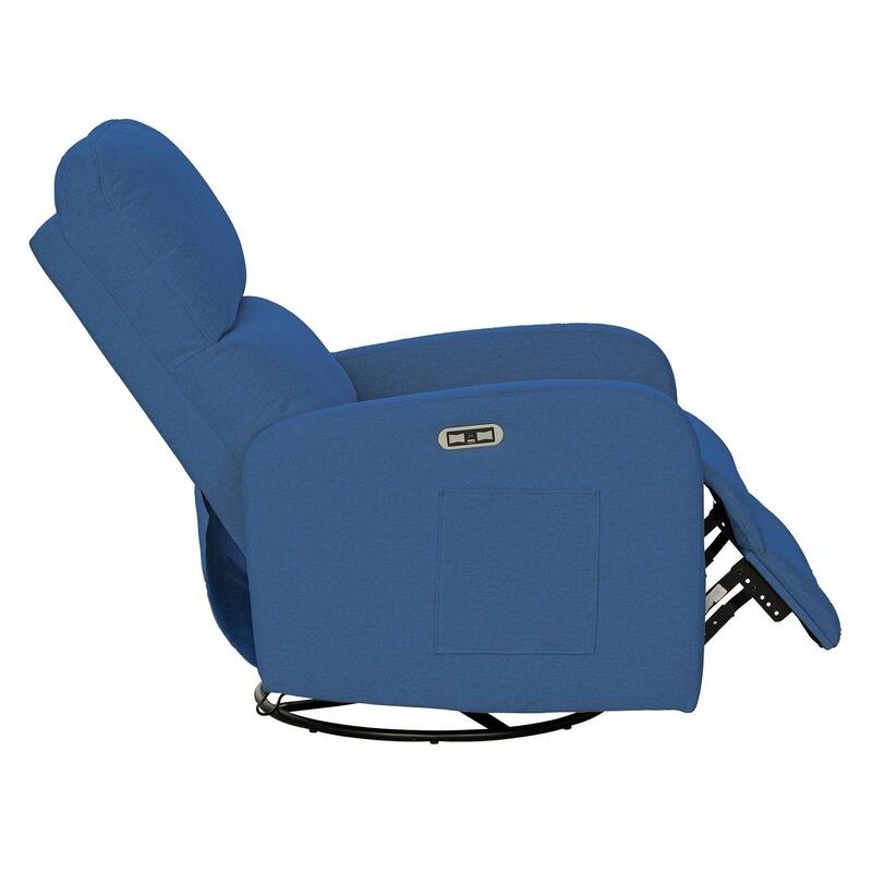 INK+IVY Dakota Power Recliner 3-in-1 with Swivel, Glider, USB Ports