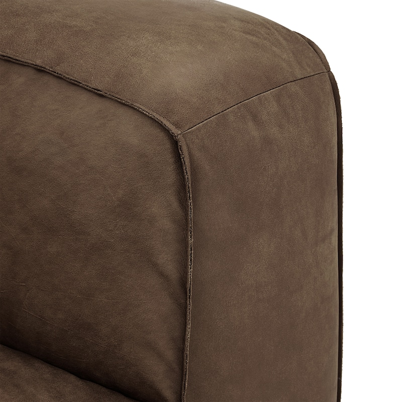 Porter Outback Leather Accent Chair by iNSPIRE Q Modern