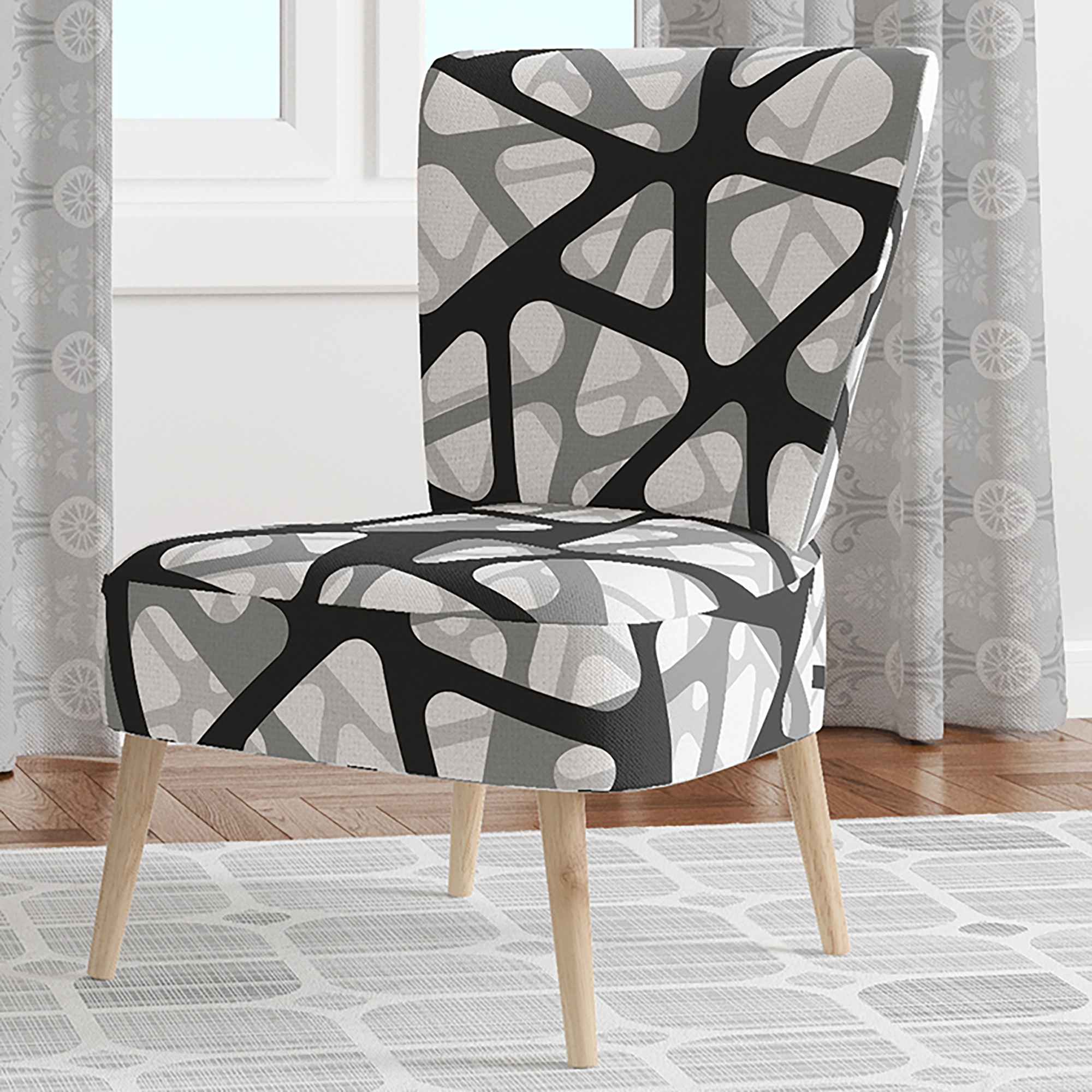 Mesh best sale accent chairs