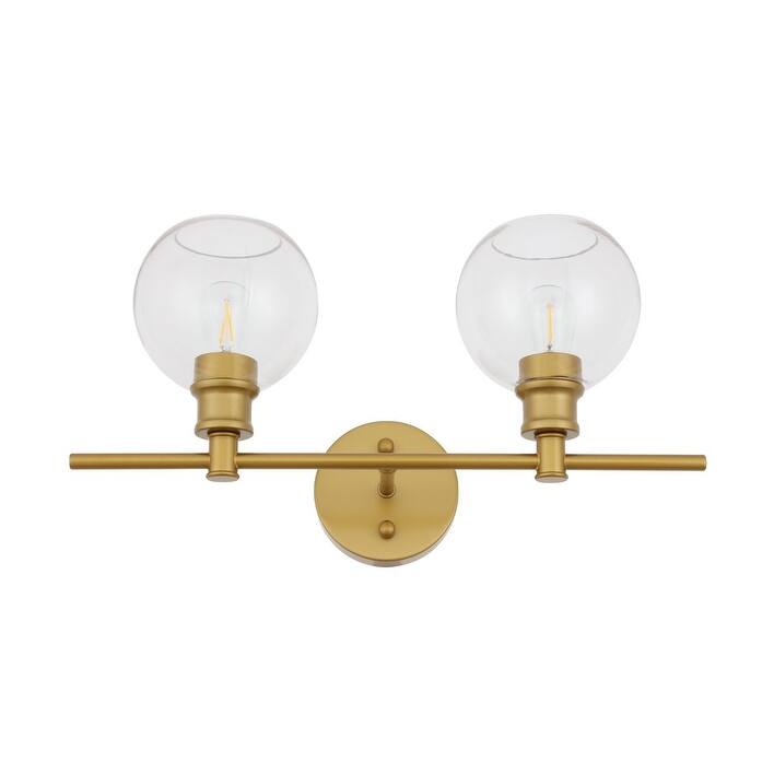 Collins 2-light Wall Sconce - 19.1/9.8