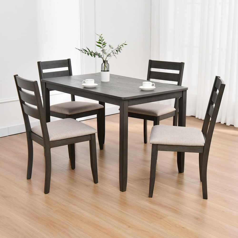 Solid Wood 47" Length Dining Room Table (Chairs Not Included)