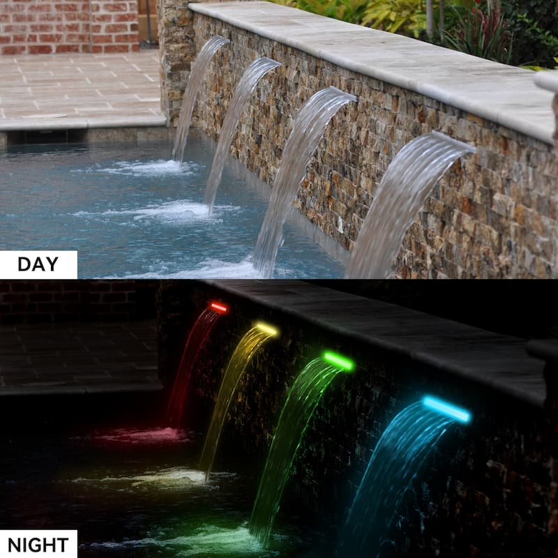 Pool Fountain Acrylic Pool Waterfall