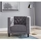 preview thumbnail 1 of 14, Lifestorey Modern Chesterfield Back Accent Chair