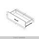 preview thumbnail 8 of 27, CraftPorch Corduroy 4-pieces Mid-Century Modern White Bed with Light Grey Furniture Bedroom Set