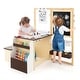 preview thumbnail 23 of 21, Costway Kids Art Center Wooden Table Bench Set Adjustable Double-Sided - See Details