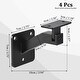 Swivel Hand Rail Brackets Adjustable Square Hand Rail Brackets 4PCS ...