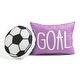 preview thumbnail 19 of 22, Lush Decor Girls Soccer Kick Quilt Set