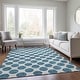 preview thumbnail 29 of 118, Machine Washable Indoor/ Outdoor Polka Dots Chantille Rug