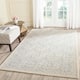SAFAVIEH Handmade Cambridge Myrtis Moroccan Wool Rug - 7'6" x 9'6" - Light Blue/Ivory