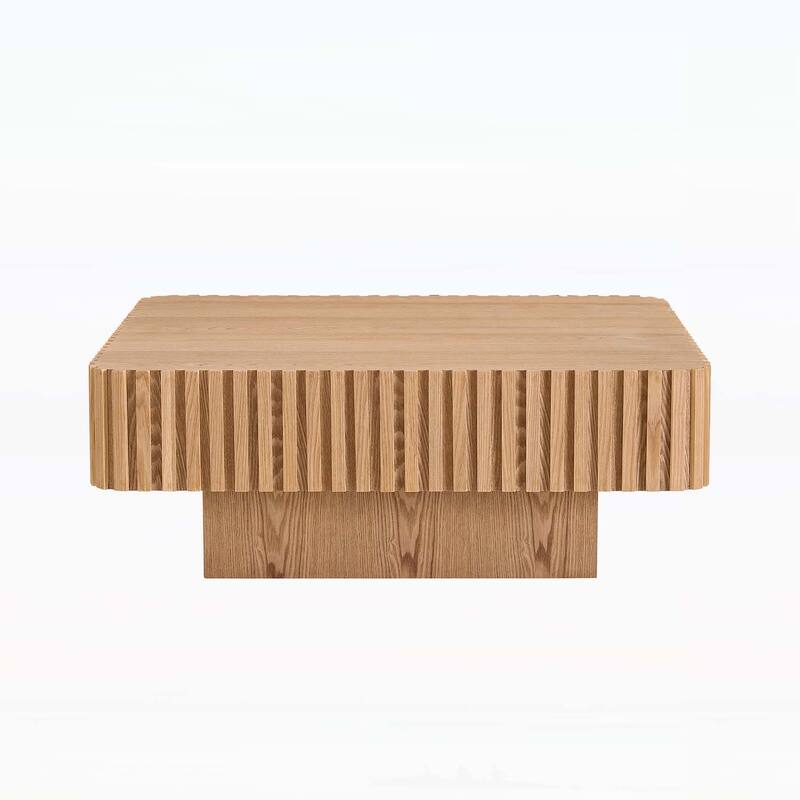 Modern Square Coffee Table,for Living Room,Small Footprint