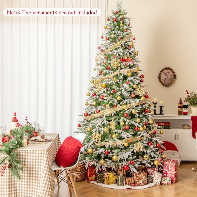 Gymax 6/7.5/9 ft Artificial Christmas Tree w/ 765/1135/1871 Branch - See Details