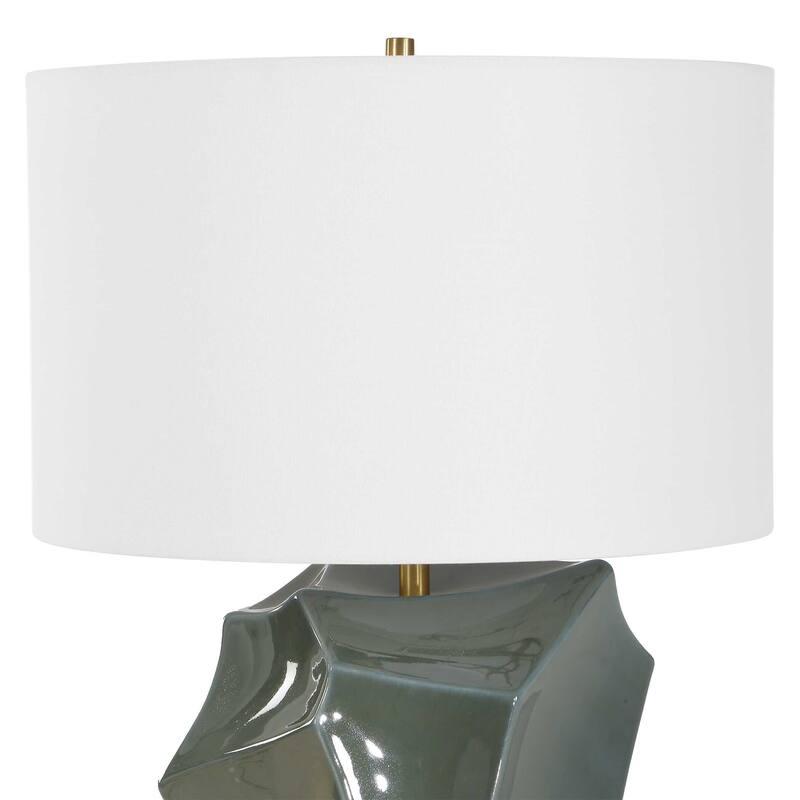 Uttermost Prisma Smoky Bronze Table Lamp - 18.00" W x 24.00" H x 18.00" D