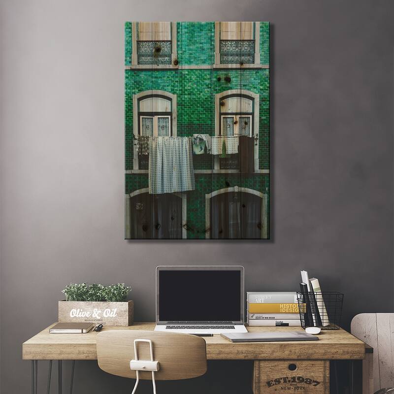 Lisbon, Portugal Print On Wood by Luke Anthony Gram - Multi-Color