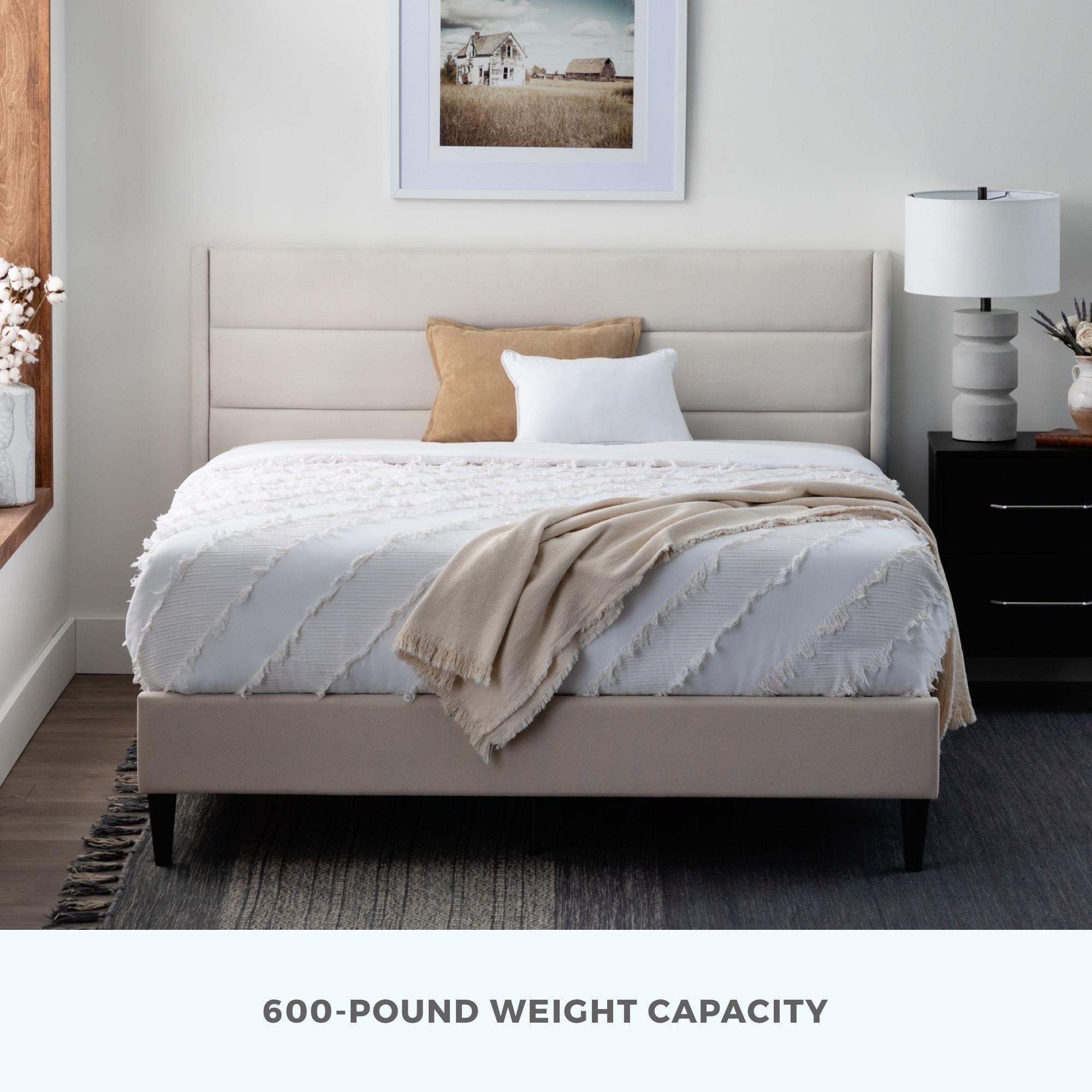Sara online wingback bed