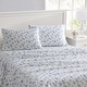 preview thumbnail 56 of 92, Laura Ashley Printed Cotton Flannel Sheet Set