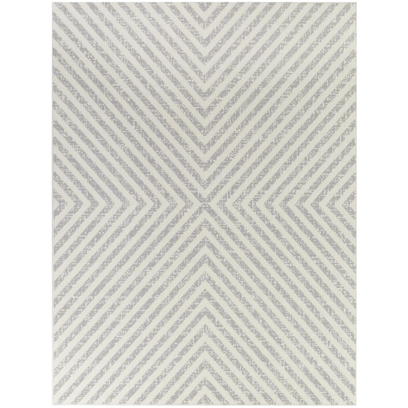 Issei Modern Striped Indoor/Outdoor Area Rug