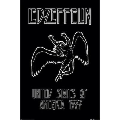 Led Zeppelin-Icarus Art Poster - 24 x 36 Inch