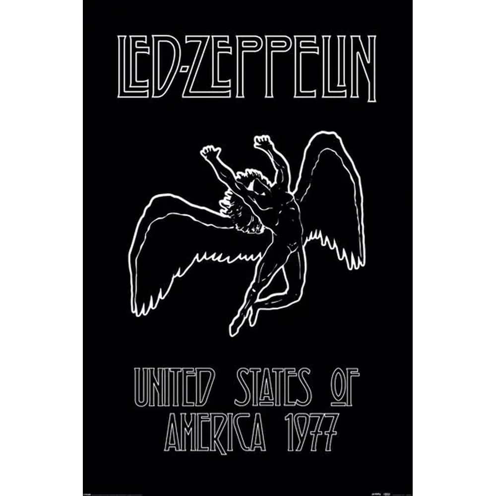 Led Zeppelin-Icarus Art Poster - 24 x 36 Inch