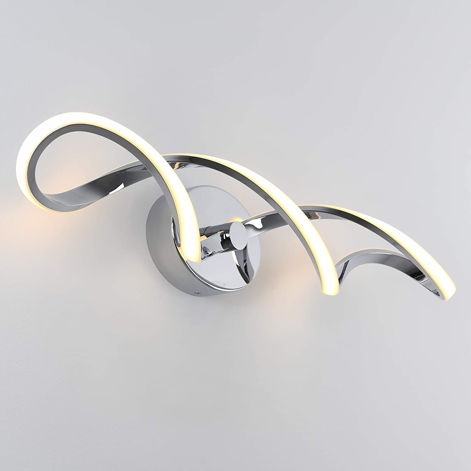 Artika Swirl Vanity Light Chrome Medium Bed Bath Beyond 33117111