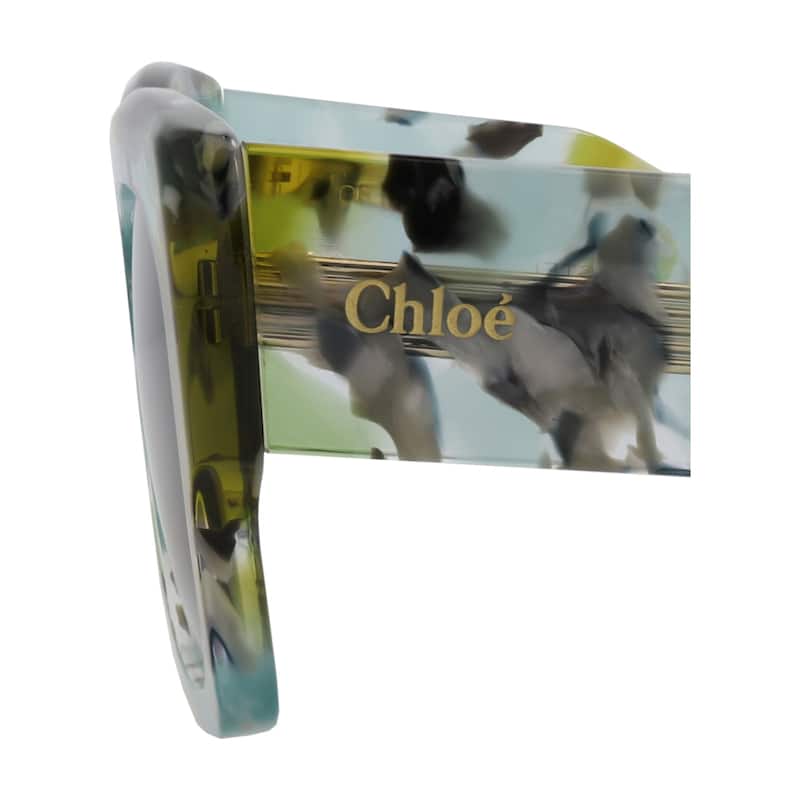 Chloé Square-Frame Recycled Acetate Sunglasses