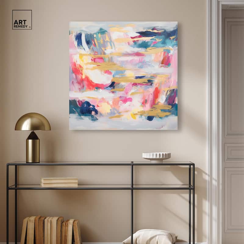 Balipink III Canvas by Art Remedy, Gallery Wrapped