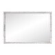preview thumbnail 6 of 8, Allan Andrews Rectangular Vanity Mirror with White Marble Frame - 30"H x 20"W