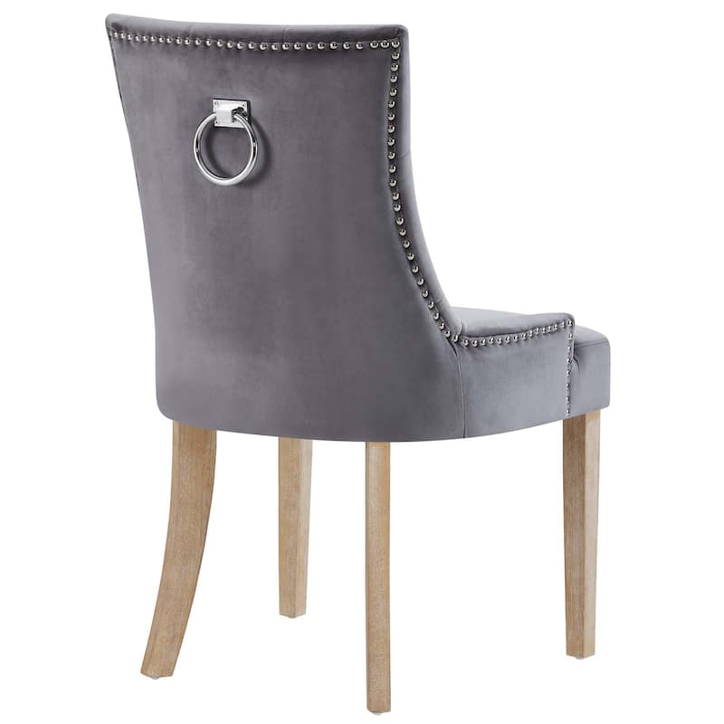 Copper Grove Vodice Vintage Velvet Dining Chairs (Set of 4)