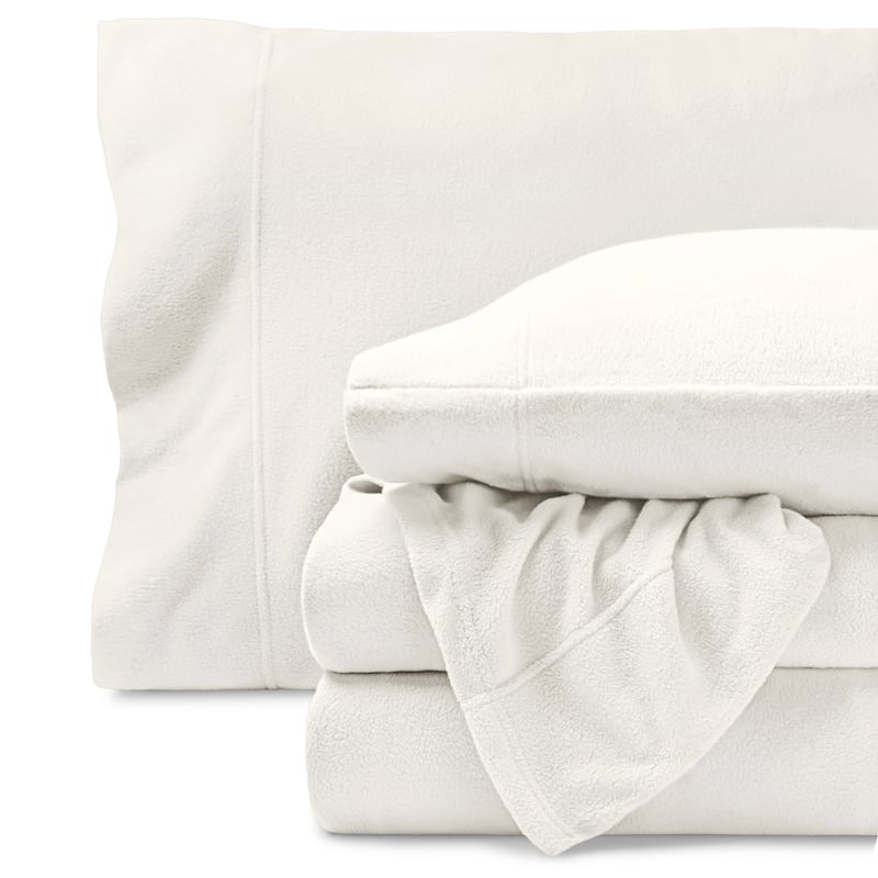 Bare Home Polar Fleece Deep Pocket Sheet Set