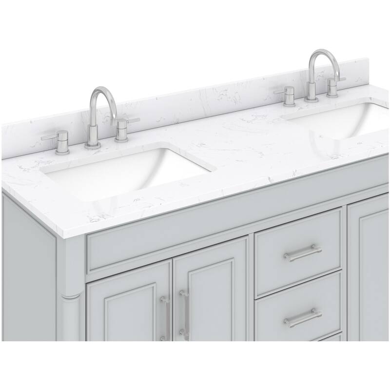 Avanity BRISTOL-VS61-E Bristol 61" Free Standing Double Basin Vanity