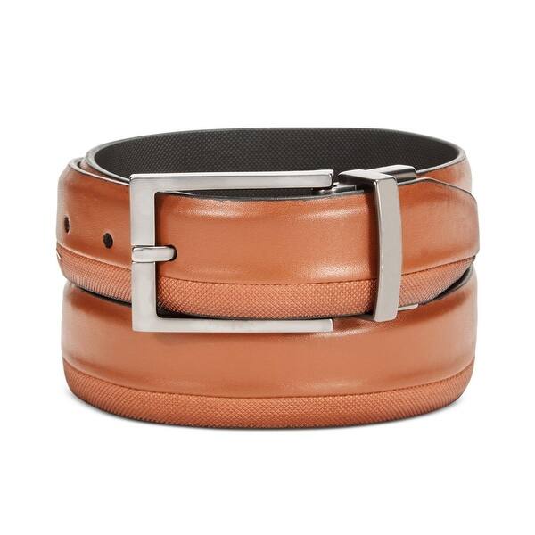 Shop Kenneth Cole Reaction Mens Casual Belt Reversible Textured