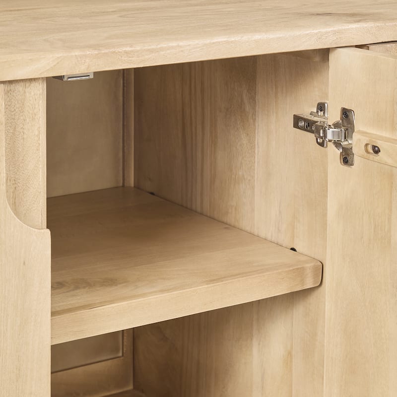 Classic Home Laguna Mango Wood Sideboard Buffet