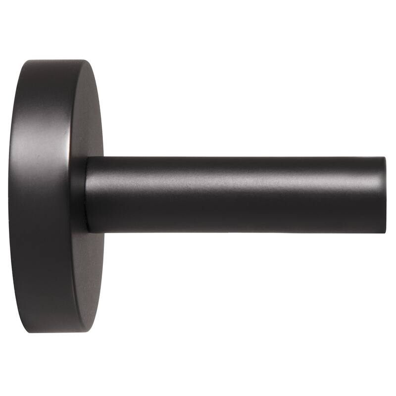 Design House Graz Park Matte Black Towel Bar for Bathroom