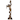 Veronese Design  17.91" H CUPID CANDLE HOLDER Cold Cast Bronze