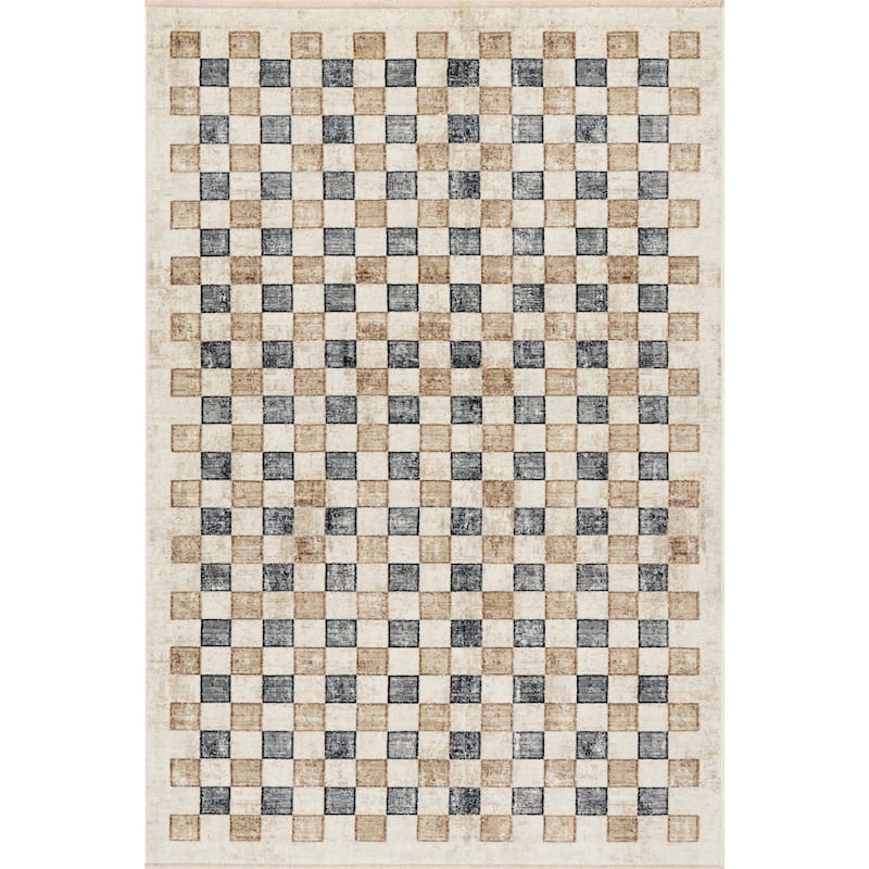 Nuloom Virelle Modern Checkered Area Rug