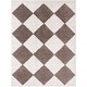 preview thumbnail 5 of 33, Livabliss Fossay Shag Modern & Contemporary Diamond Washable Area Rug