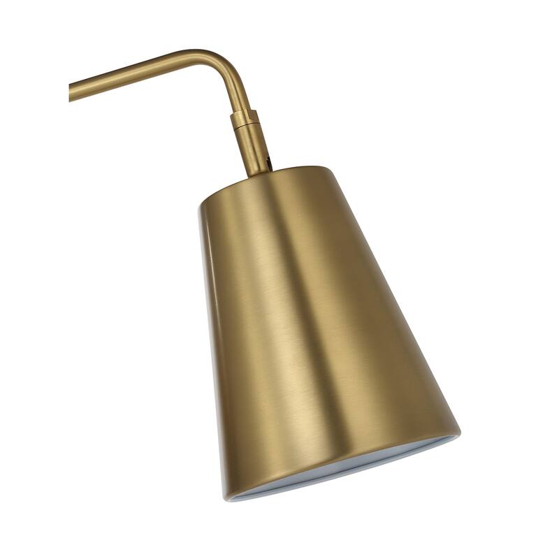 Vidura 47.5" Height Floor Lamp, Yellow - 10 x 23.25 x 47.5 - 56.875 ADJ."