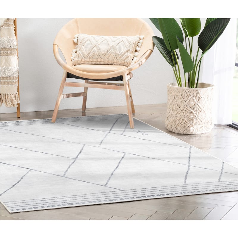 Well Woven Apollo Bryn Moroccan Machine Washable Area Rug
