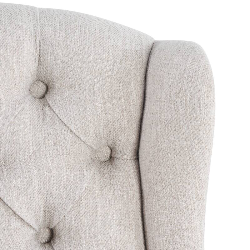 Foxcroft Wingback Counter Stool (Set of 2) by Christopher Knight Home