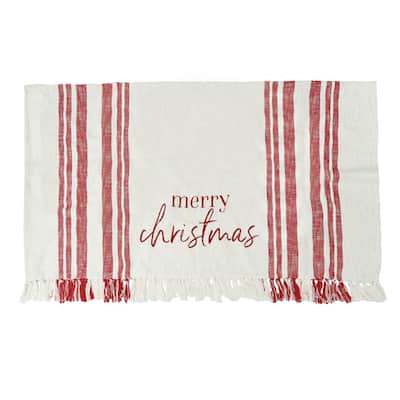 Morgan Merry Woven Throw Blanket
