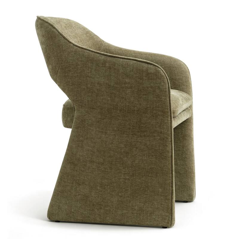 Upholstered Fabric Dining Armchair (Set of 2)