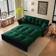 preview thumbnail 4 of 49, 74.8" Queen Pull Out Sofa Bed with Tufted Design and 2 Pillows