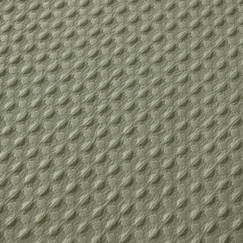 Madison Park Arbor Waffle Waffle Shower Curtain