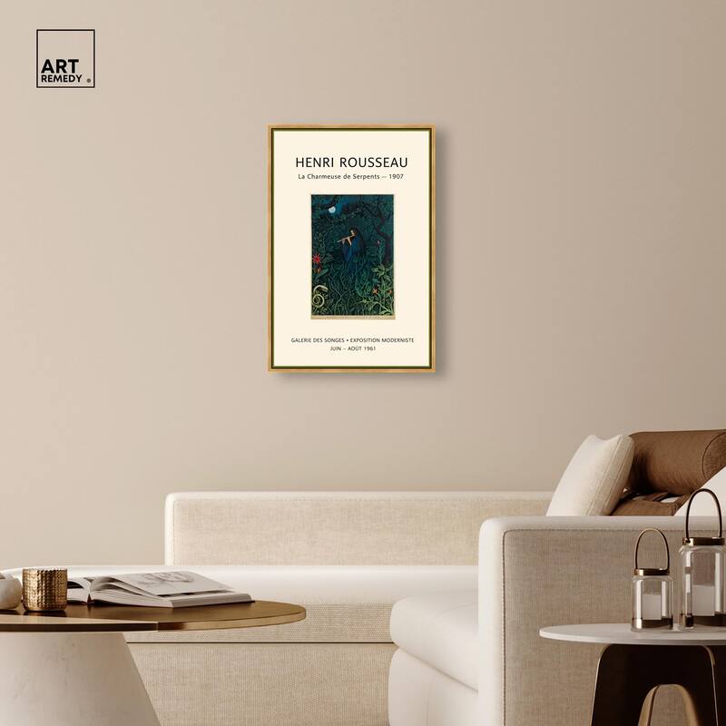Rousseau's Jungle Dream Canvas by Art Remedy