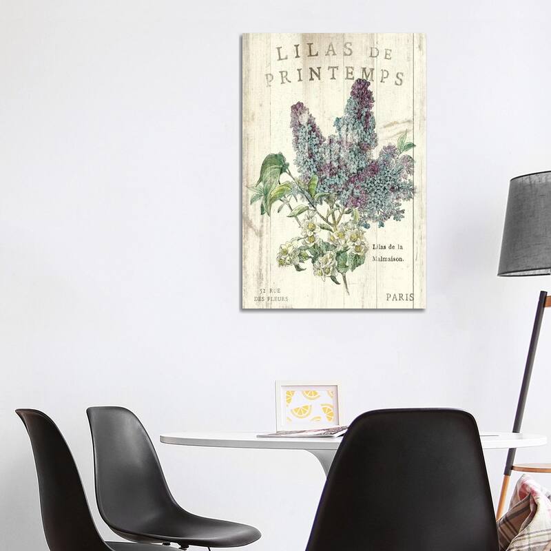 iCanvas "Lilas de Printemps " by Sue Schlabach Canvas Print - 40x26x1.5