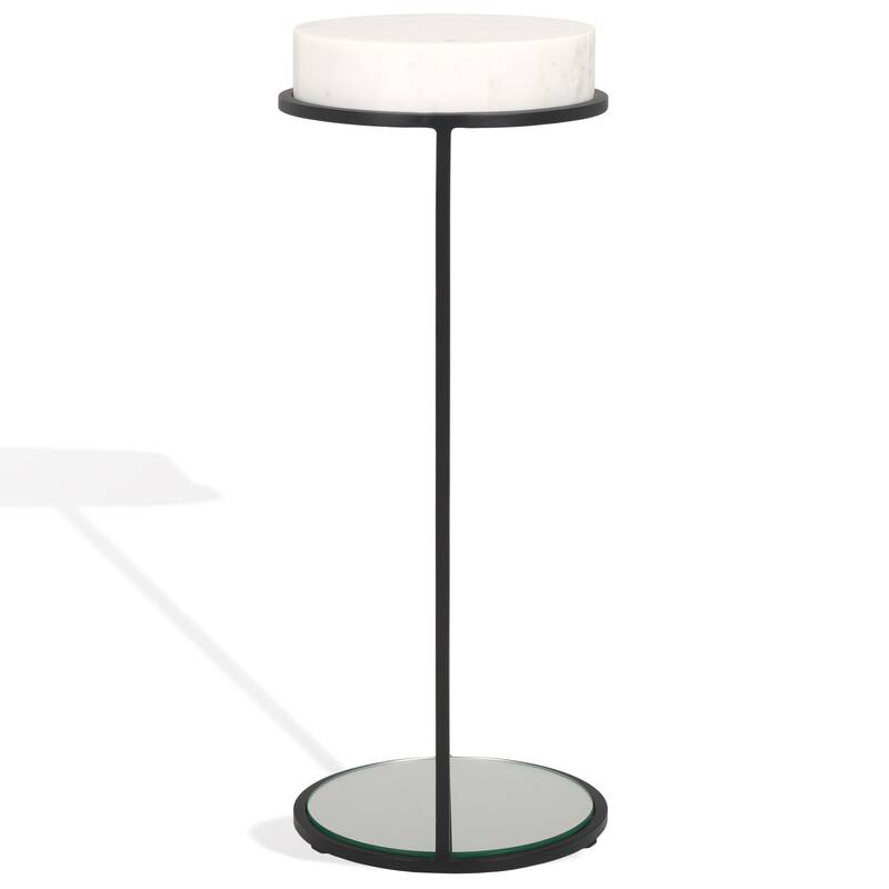 SAFAVIEH Couture Jennibelle Marble Drink Table - 10Wx10Dx22H